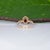 Red 2.2Ct Red Spinel Ring With Earth-Mined Diamond Accents: Solid 14k Gold, Size 6.75 For Sale - Image 8 of 9