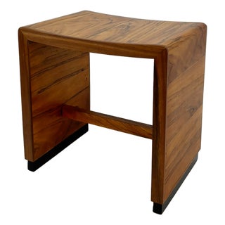 Italian Stool in the Style of Gio Ponti, 1940s For Sale
