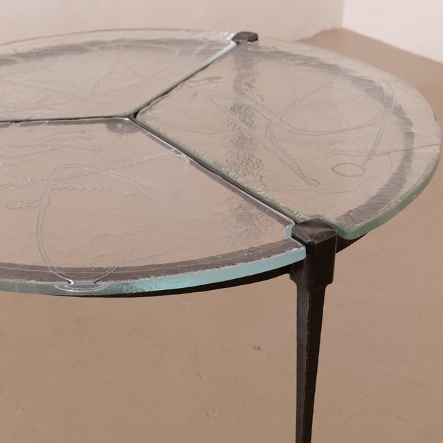 Round Coffee Table from Lothar Klute, 1980s For Sale - Image 4 of 15