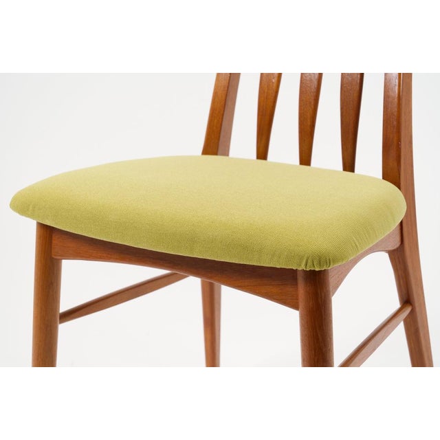 Danish Teak Eva Chairs by Niels Koefoed for Koefoeds Hornslet, 1960s, Set of 6 For Sale - Image 14 of 18