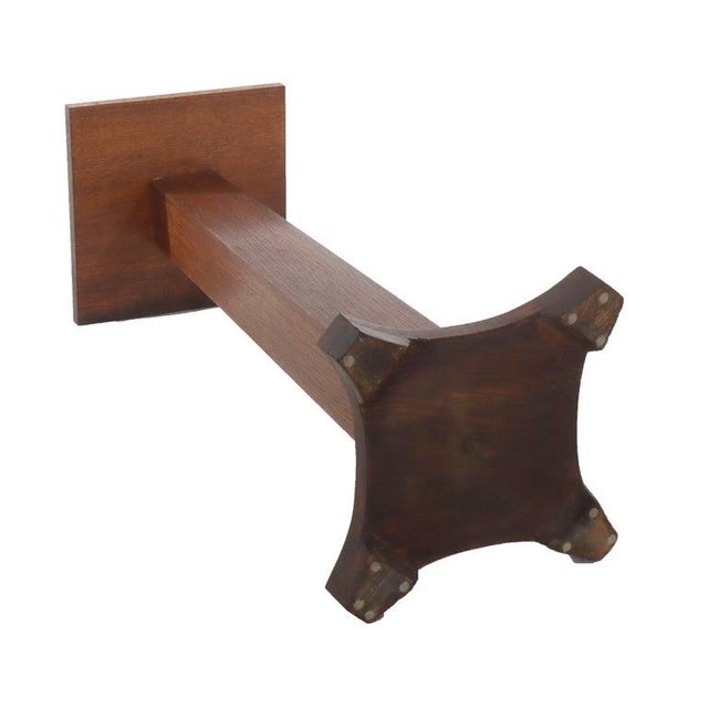 Antique Stickley School Arts & Crafts Mission Oak Plant Stand C1920 For Sale - Image 9 of 13