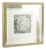 Carey Gold Framed Crystal Flower Wall Décor For Sale