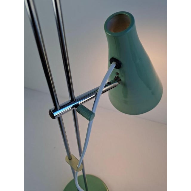 This midcentury modern table lamp was designed by josef hůrka for lidokov and manufactured in czechoslovakia during the...