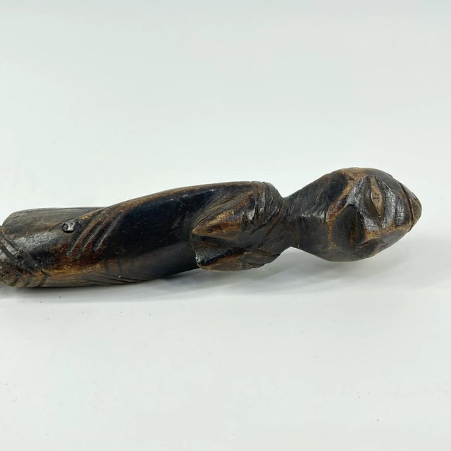 Early 20th Century Kuba Kongo Knife in Sheath For Sale In Denver - Image 6 of 12