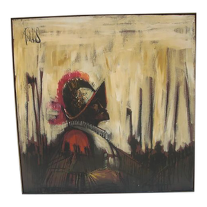 Mid 20th Century Mid Century Modern "Conquistador" by Lee Reynolds, Framed