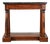 French Empire 19th Century Mahogany Console Table For Sale