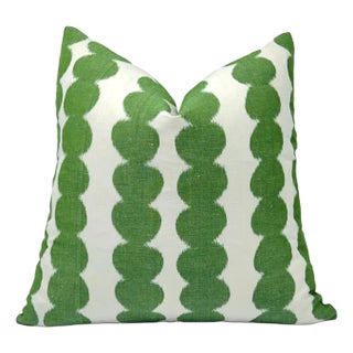 Schumacher Full Circle in Jungle Pillow Cover For Sale