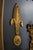 Bronze Vintage French Neoclassical Bronze Mounted Light Wall Sconces - Pair For Sale - Image 8 of 12