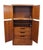 Thomasville Furniture Agenda Collection Solid Walnut MCM Mid Century Modern 40" Armoire 23411-340 For Sale In Kansas City - Image 6 of 14