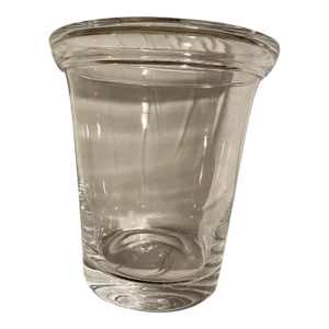 Late 20th Century Simon Pearce Hand-Blown Glass Ice Bucket