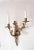1920s Large Louis XV Style Rockery Bronze Wall Light, 1920s For Sale - Image 5 of 5
