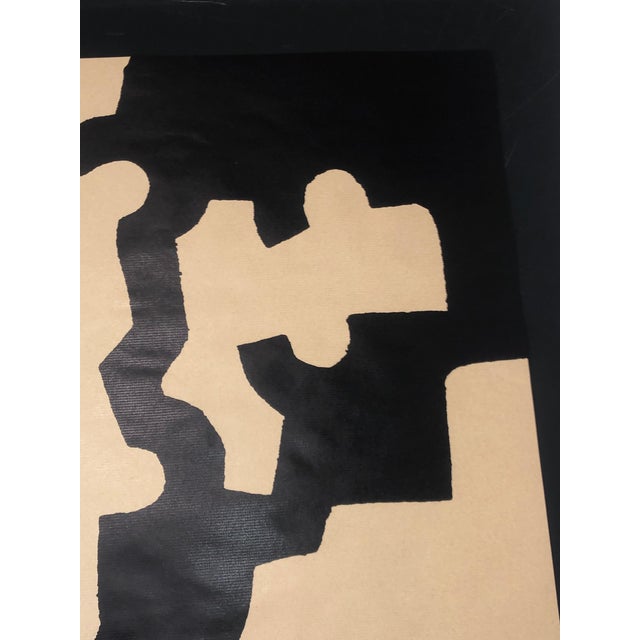 Eduardo Chillida, Untitled n.d., 1982, Offset Lithograph on Kraft Paper For Sale - Image 9 of 13