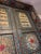 Islamic Pair of Moroccan Polychrome Painted and Gilt Calligraphic Doors For Sale - Image 3 of 6