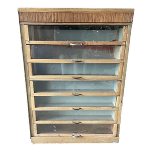 Vintage Rustic Tool Cabinet With 7 Drawers