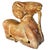 Tribal Wood Carved Stylized Ram Sculpture Tribal-Inspired Folk Art For Sale - Image 3 of 9