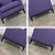 Modern Purple Plum Tone Tuxedo Style Club Chairs by Baker a Pair For Sale - Image 12 of 13