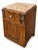 Art Deco Walnut Dressing Table Set with Marble Top and Bedside Table, 1930s, Set of 2 For Sale - Image 9 of 15