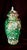 Traditional 1960s Green Speckled Ginger Jar For Sale - Image 3 of 10