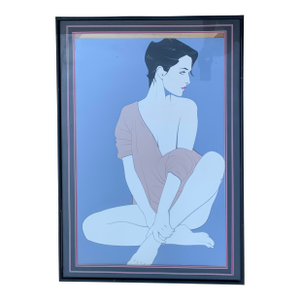 1980s After Patrick Nagel Commemorative Serigraph