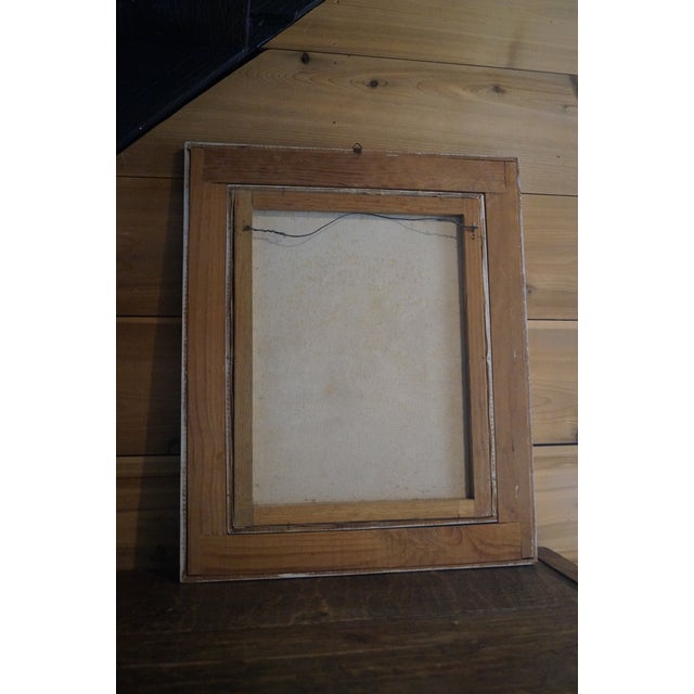 Blue 1970s Jose Antonio Velasquez Street Scene Painting For Sale - Image 8 of 10