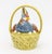 Tiffany and Co. Este for Tiffany & Co. Ceramic Hen Form Basket For Sale - Image 4 of 11