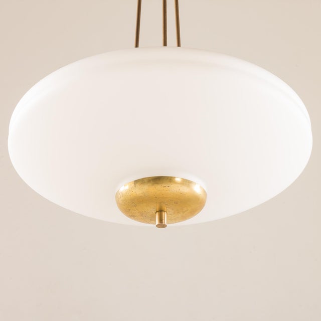 Artemide Italian Disc Lamp by Pietro Chiesa for Artemide, 1960s For Sale - Image 4 of 11