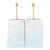 Vintage Coastal Large Coquina Stone Block Lamps - a Pair For Sale