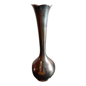 1950s Tiffany & Co Sterling Silver Fluted Vase