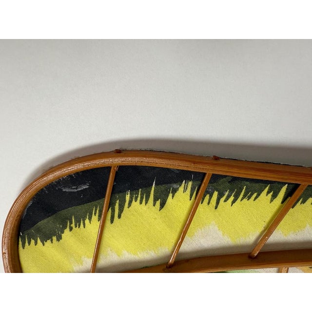 Large Fish Wall Decoration in Bamboo, 1970s For Sale - Image 3 of 17