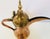 19th century Middle Eastern Arabian tinned copper Dallah coffee pot. Antique decorative Arabic coffee pot hand-hammered...