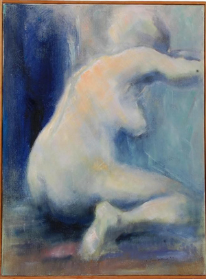 Unknown Artist, Nude Woman, Oil on Canvas