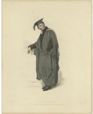 Ackermann, Bachelor of Laws, 1813, Paper