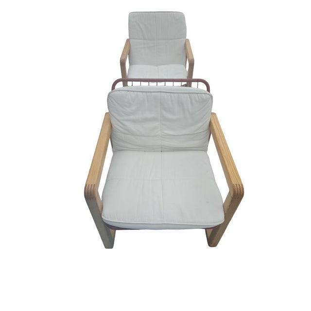 Sälen Lounge Chairs by Knut & Marianne Hagberg for Ikea, 1982, Set of 6 For Sale - Image 6 of 8
