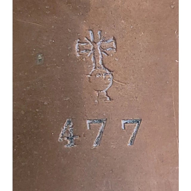 Antique Benham & Froud Copper Jelly Mold #477 — Cross & Orb Mark For Sale - Image 4 of 9