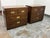 Campaign Dixie Furniture Act II Collection Campaign Nightstands, Mid 20th Century For Sale - Image 3 of 12