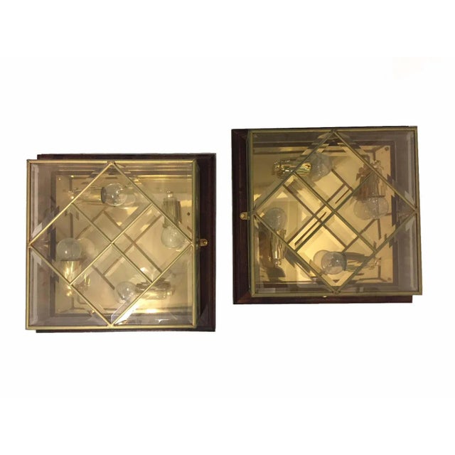 Metal Wall Lights, 1970s, Set of 2 For Sale - Image 7 of 7