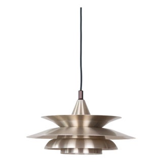 Vintage Aluminum Pendant Lamp by Knud Christensen, 1980 For Sale