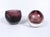 Contemporary Small Contemporary Eggplant Purple Glass Vases - A Pair For Sale - Image 3 of 5