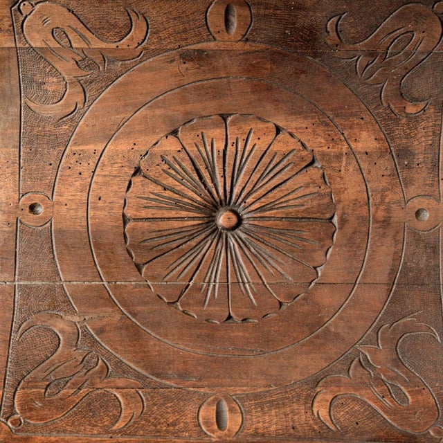1800s French Wooden Armchair For Sale - Image 9 of 13