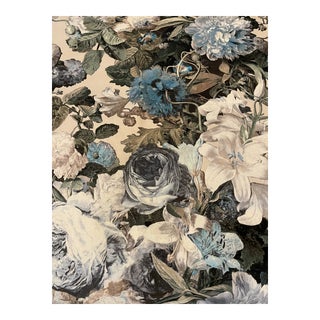 Mulberry Home “floral Pompadour” Remnant Fabric For Sale