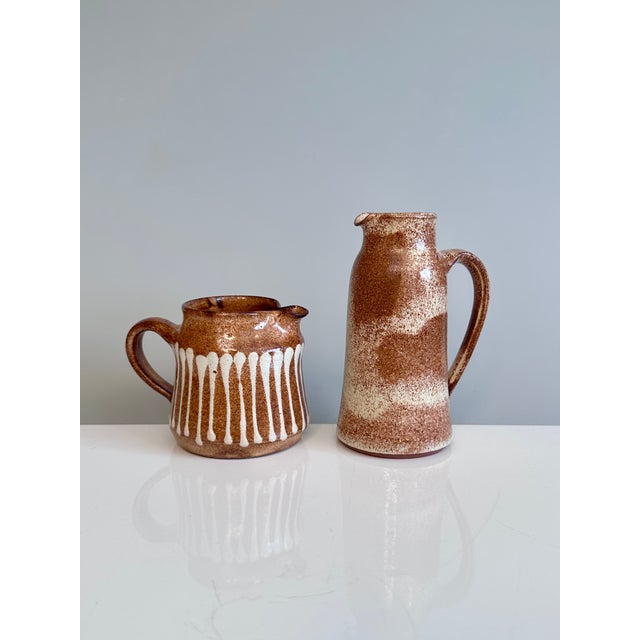Studio Ceramic Pitchers by Helma Klett, Germany, 1980s, Set of 2 For Sale - Image 13 of 13