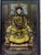 1920s Pair of Chinese Reverse Glass Ancestral Portraits of Emperer and Empress Qing Dynasty For Sale - Image 12 of 15