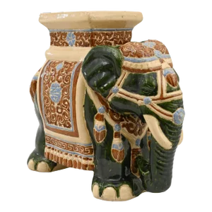 1960s French Ceramic Elephant