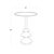 Regina Andrew Hope Aluminum Table, White For Sale In Detroit - Image 6 of 7