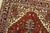 Serapi Rug 4’11” X 8’3” Red Wool Tribal Hand-Knotted Oriental Carpet For Sale In Philadelphia - Image 6 of 12