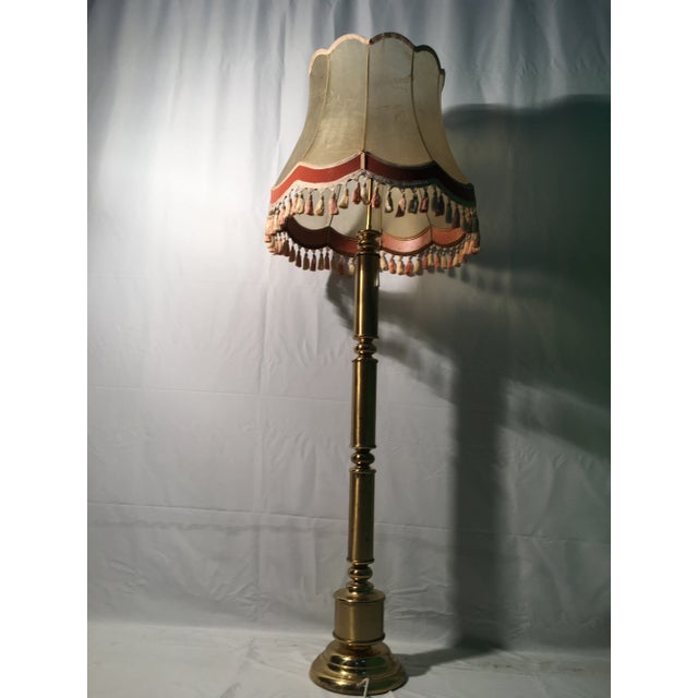 Brass Floor Lamp, 1970s For Sale - Image 9 of 9