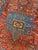 Red Antique Heriz Tribal Runner in Sunset Hues Rug 3 x 11.6 For Sale - Image 8 of 10
