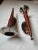 Metal Vintage Rustic Southwestern Polished Chrome and Leather Wrapped Wall Candle Sconces- Set of 2 For Sale - Image 7 of 11