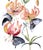Contemporary "Lilies and Swallowtails" Contemporary Original Botanical Flowers and Butterflies Watercolor Painting by Elizabeth Becker For Sale - Image 3 of 3