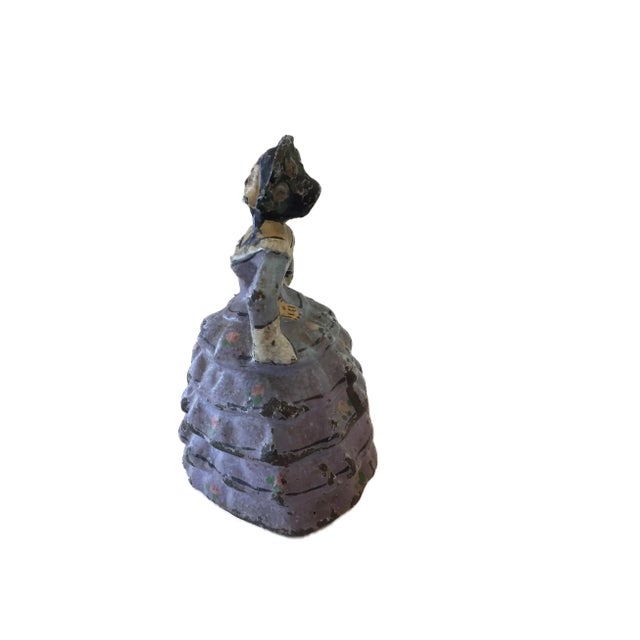 Victorian 1910s Old Door Stopper Cast Iron Figure For Sale - Image 3 of 6